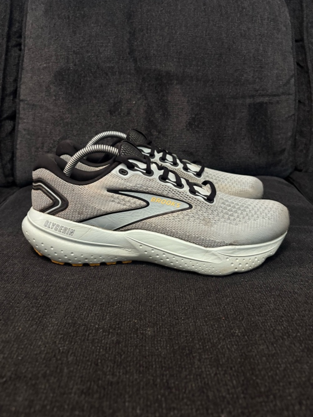 Brooks Men's Glycerin 21 1104191D420 Blue Running Shoes Size 11.5 D Sneaker
